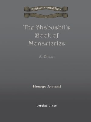 cover image of The Shabushti's Book of Monasteries
